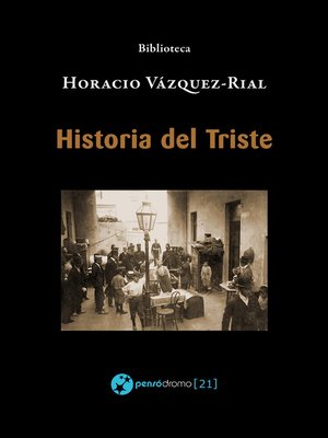 cover image of Historia del Triste